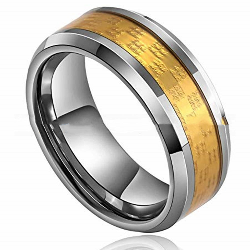 Fashion Tungsten Ring Kimber Men - Nyaabs