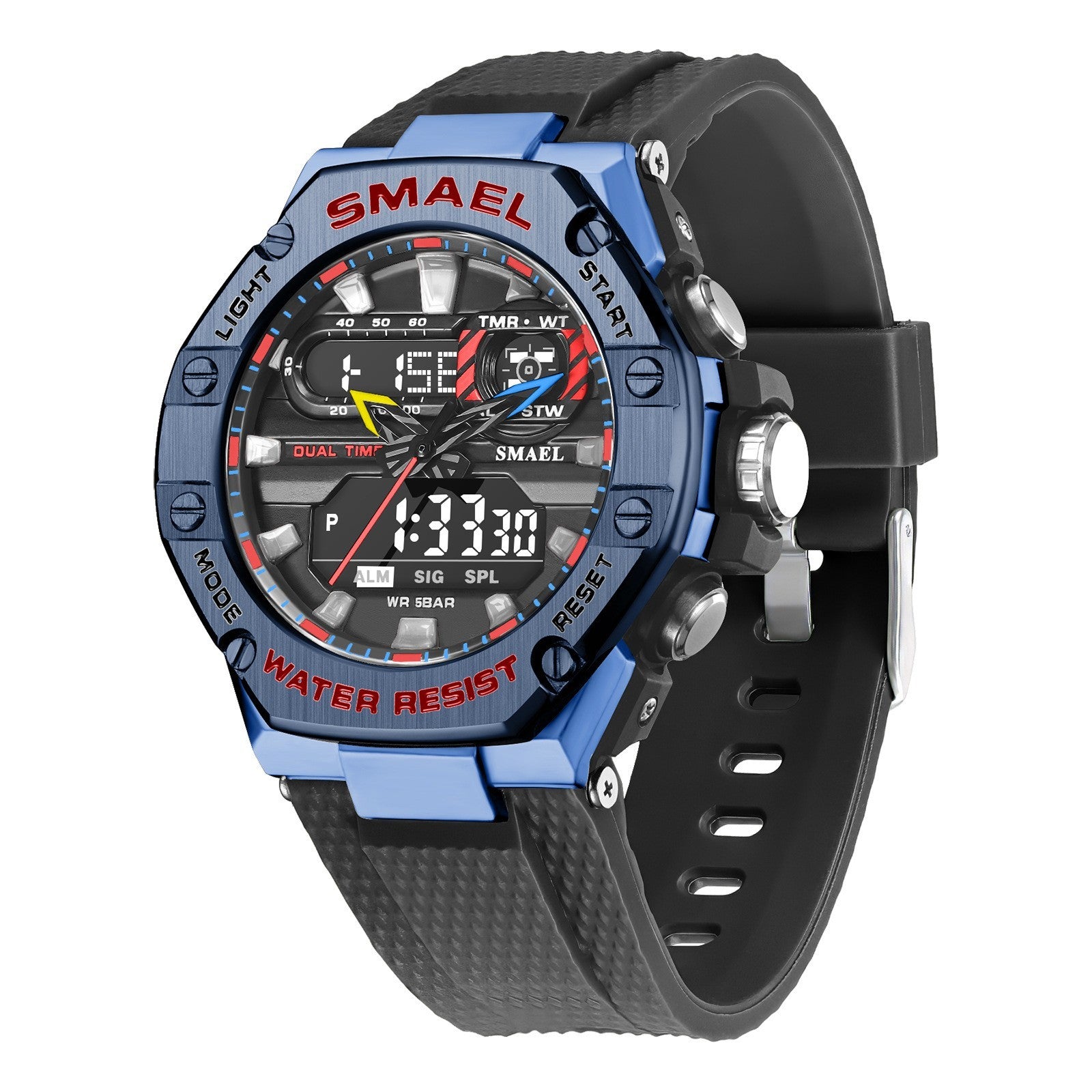 Digital Alloy Electronic Watch Men - Nyaabs