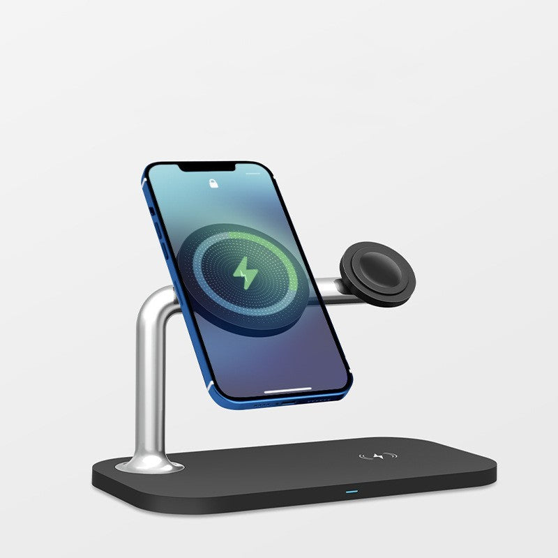 Magnetic 3-in-1 Wireless Charger - Nyaabs