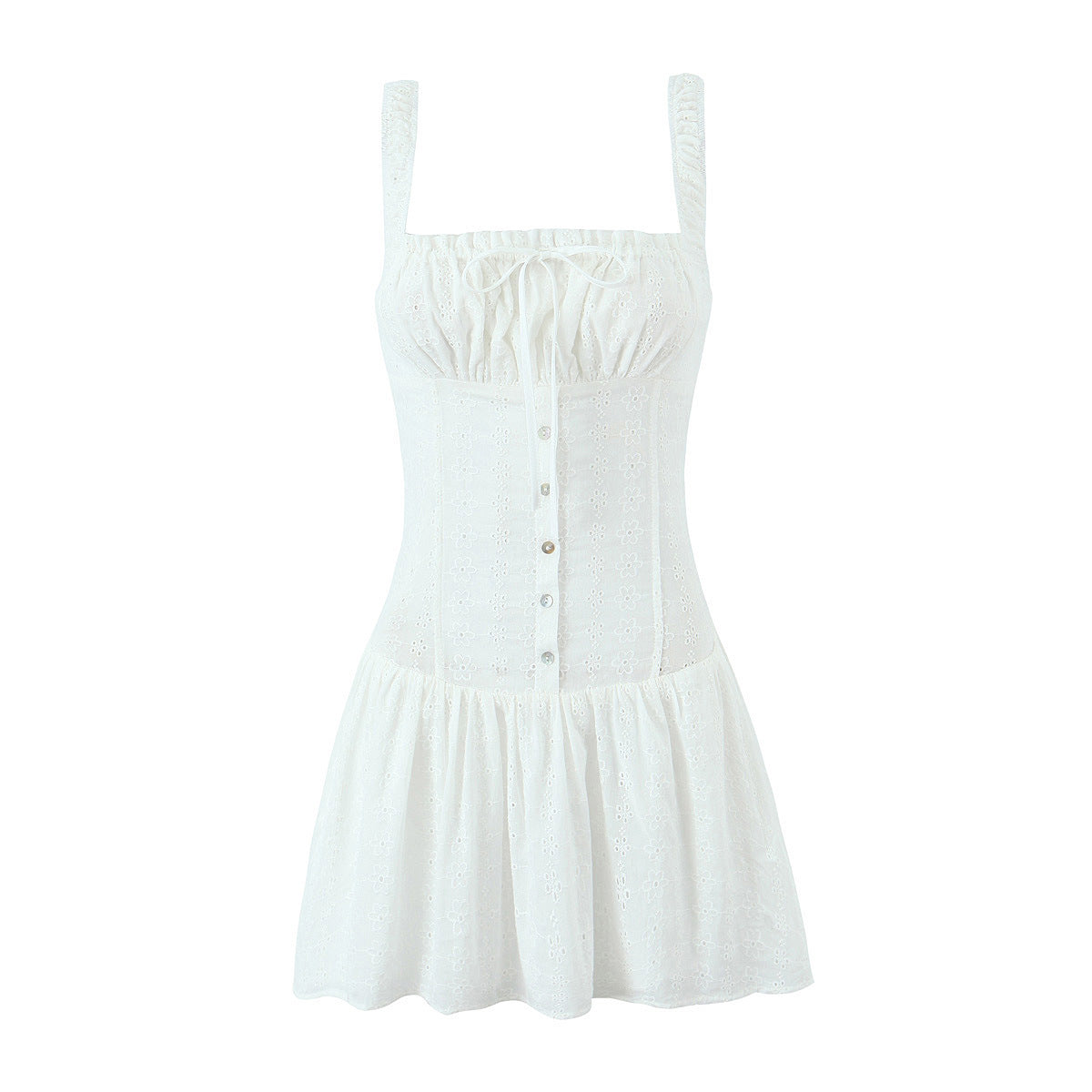 Women's Fashion Suspenders Solid Color Dress nyaabs.com