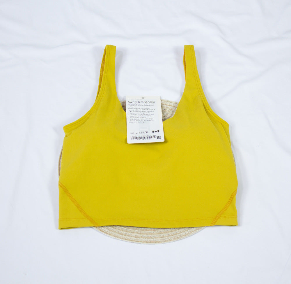 Ladies U Shape Sports Vest Yoga Wear - Nyaabs