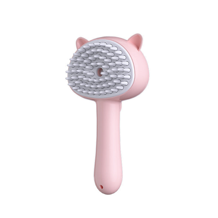 Hair Cleaning Brush With Mist Multifunctional Cat Grooming Brush Rechargeable Self Cleaning Slicker Brush For Pets Dogs & Catsb Pet Products - Nyaabs