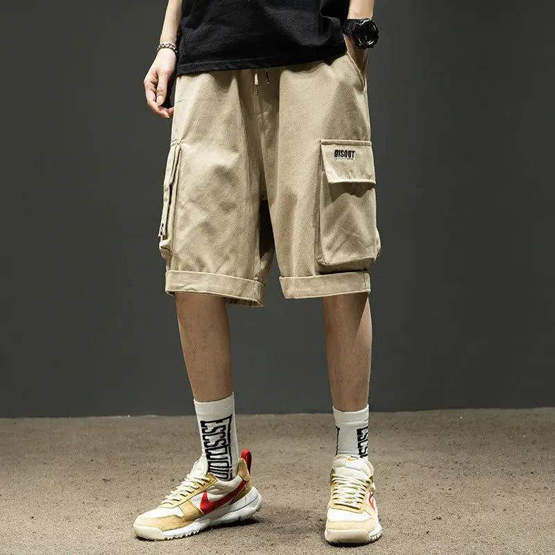 Cargo Shorts With Pockets Men Summer Pants - Nyaabs