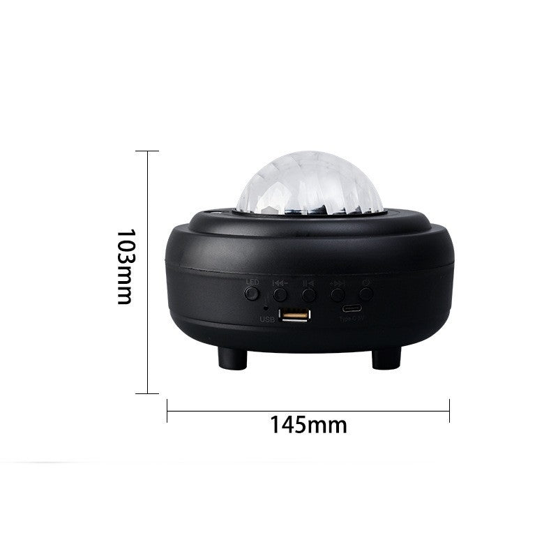 Galaxy Star Projector Bluetooth LED Night Light Starry Sky Projector Night Lamp Room Decor Kids Christmas Birthday Gift - Nyaabs