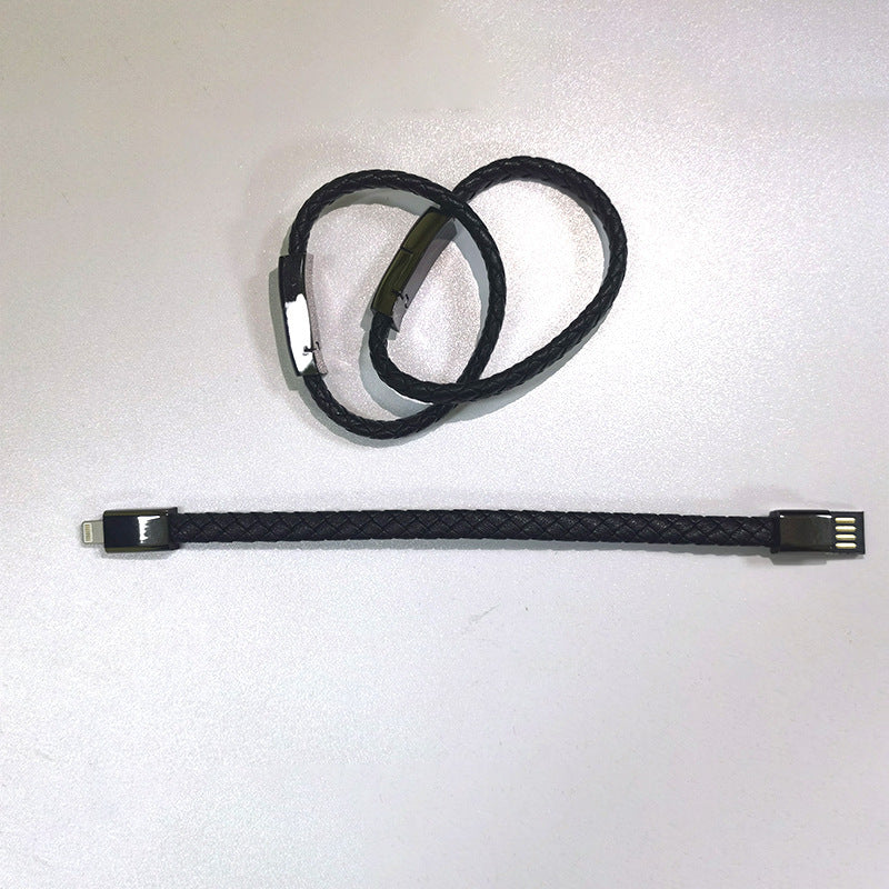 New Bracelet Charger USB Charging Cable Data Charging Cord For IPhone14 13 Max USB C Cable For Phone Micro Cable - Nyaabs