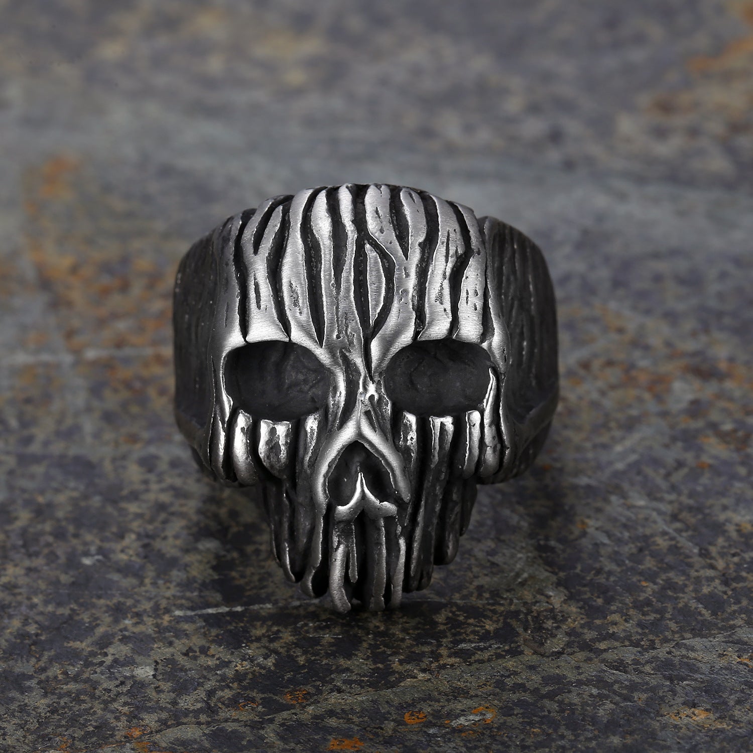 Personality Skull Men And Women Punk Ring Men - Nyaabs