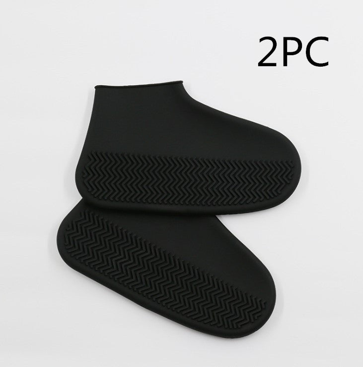 Men and women hiking slip wearable easy to carry silicone rain boots - Nyaabs