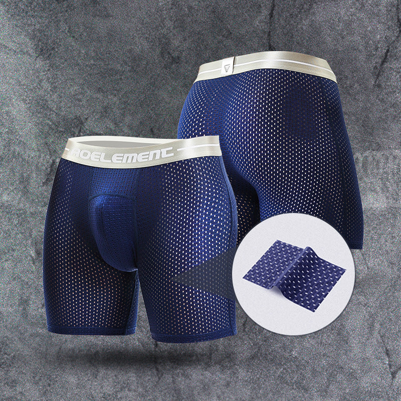 Men's Extended Sports Briefs Boxer Running Wear Resistant - Nyaabs