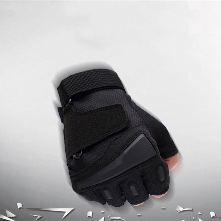 Male Fashion Casual Sports Shock-absorbing And Wear-resistant Gloves - Nyaabs