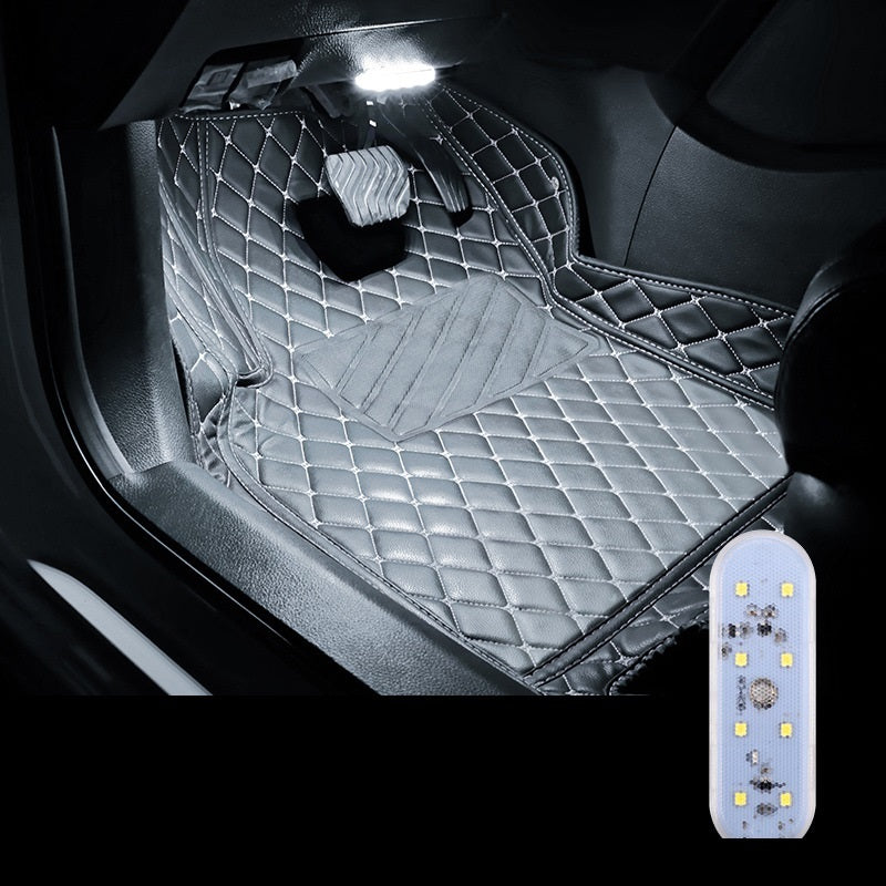 Touch-sensitive Usb Charging Atmosphere Lamp In Car - Nyaabs