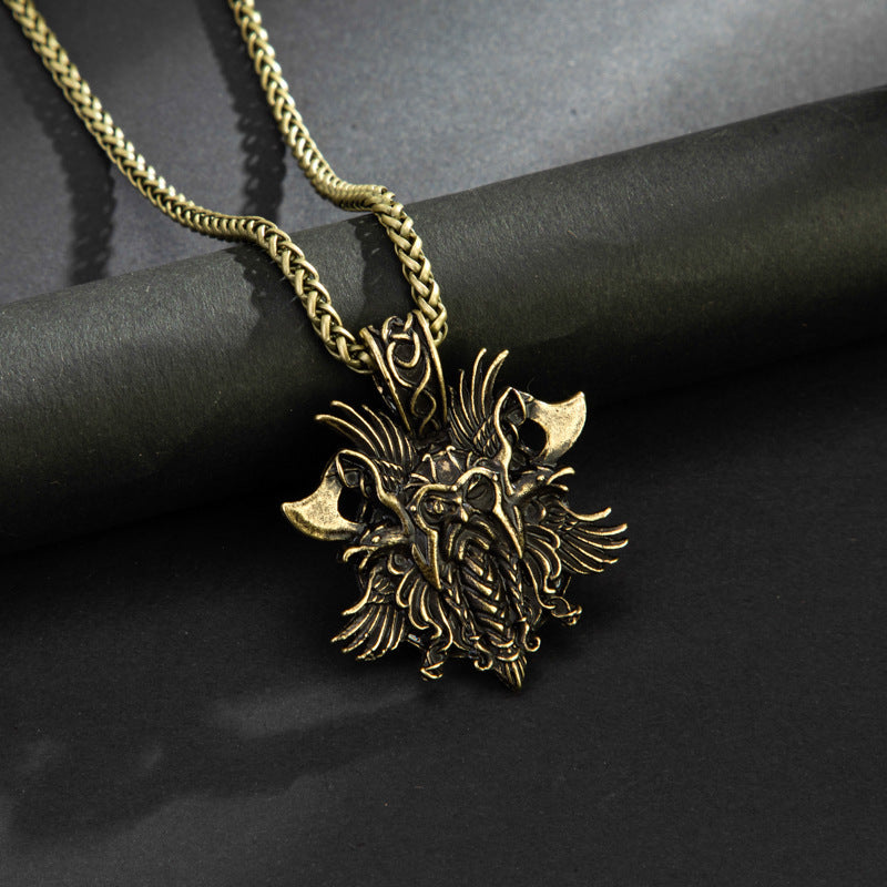 Fashion Retro Pendant Necklace For Men - Nyaabs