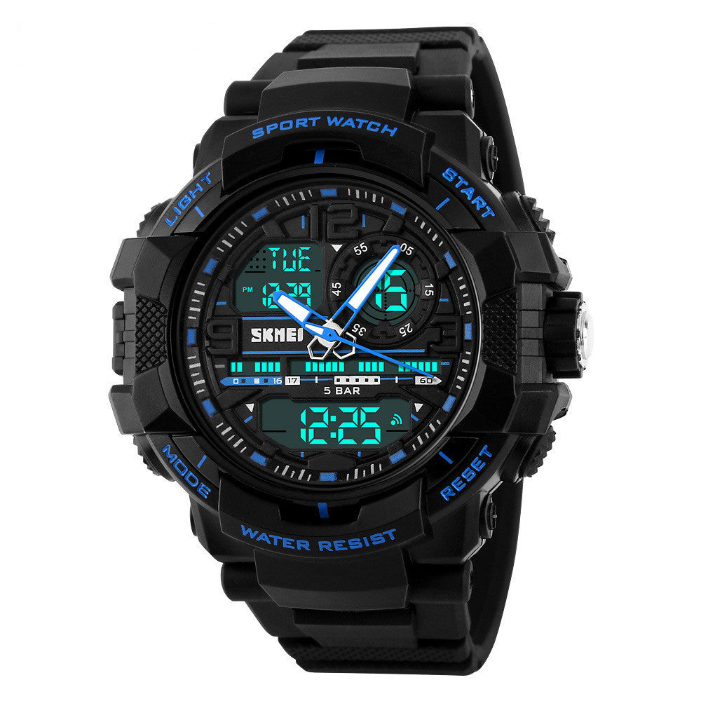 Multifunctional Outdoor Sports Waterproof Electronic Watch - Nyaabs