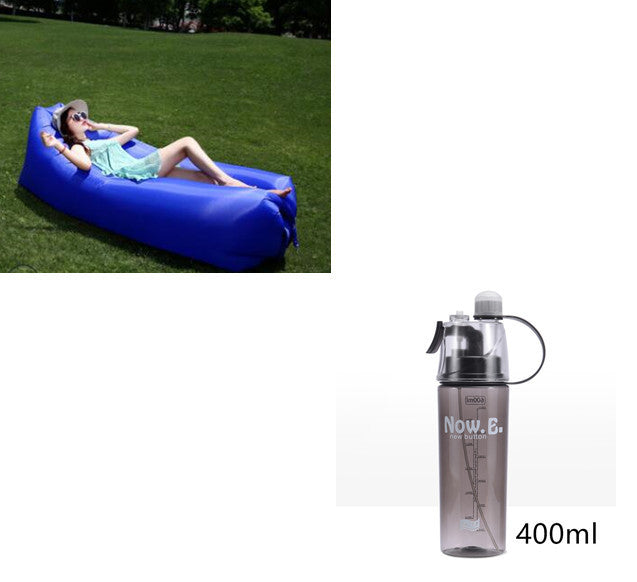 Inflatable Sofa Lazy Bag Camping Air Bed Lounger - Nyaabs