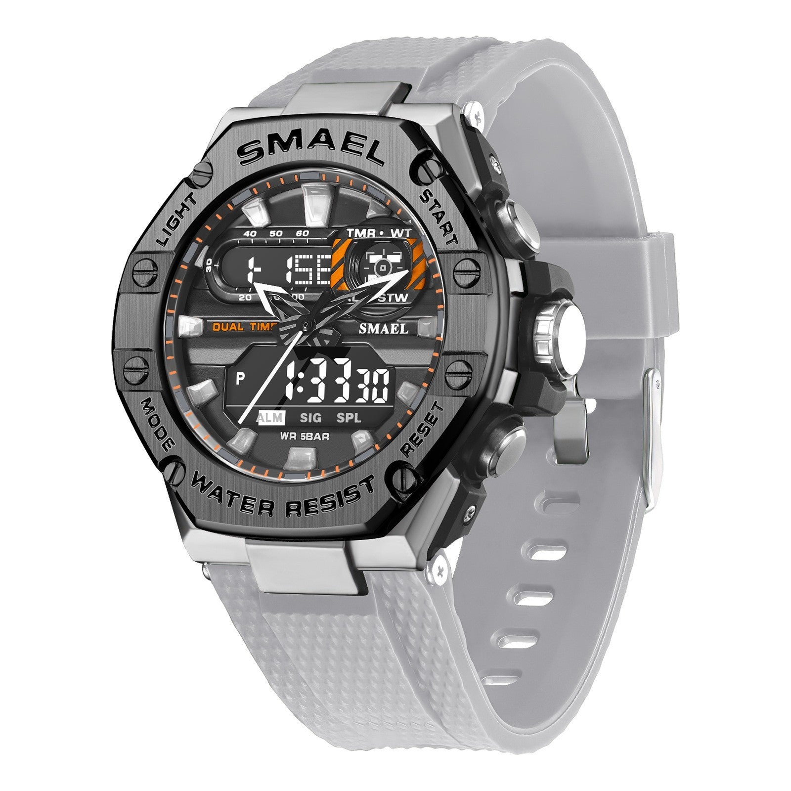 Digital Alloy Electronic Watch Men - Nyaabs