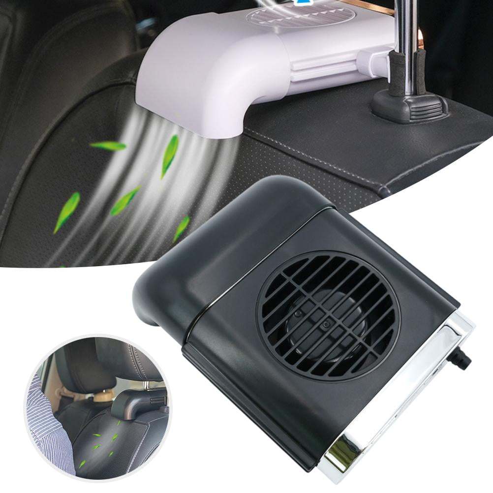 Car Fan Magnetic Fan Car Cooler Silent Wireless Charging USB Fan 3Speed Adjustable Universal Car Rear Seat Auto Cooling - Nyaabs