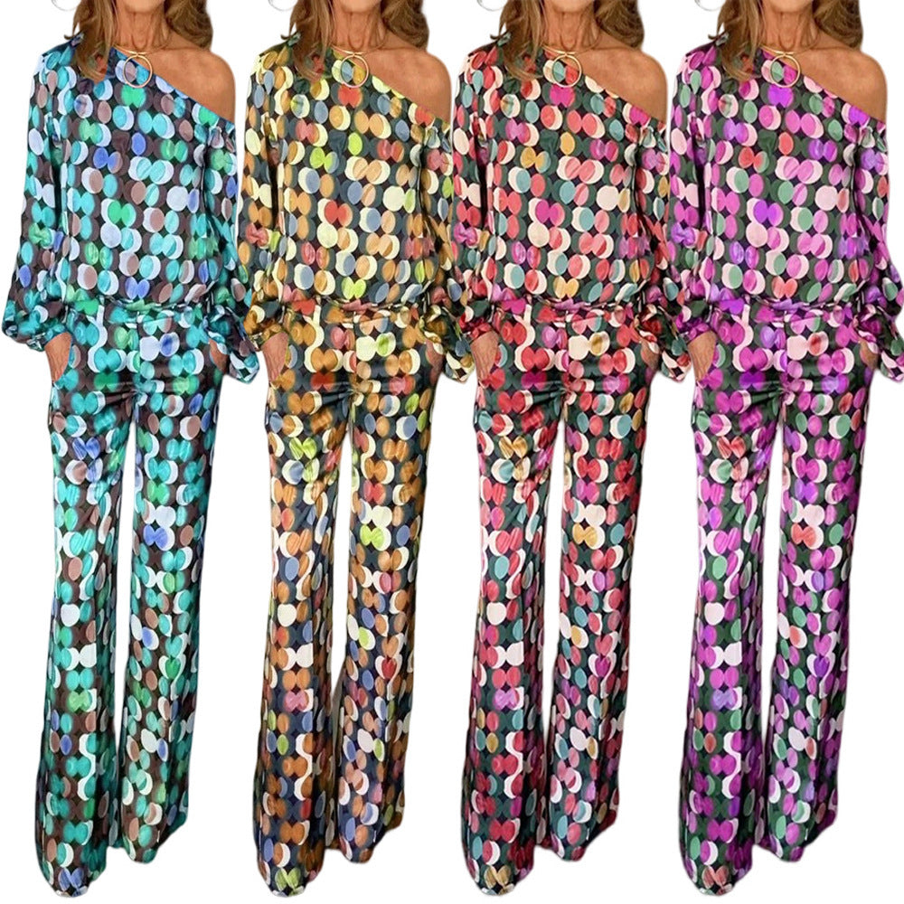 Digital Printing Long-sleeve Suit - Nyaabs