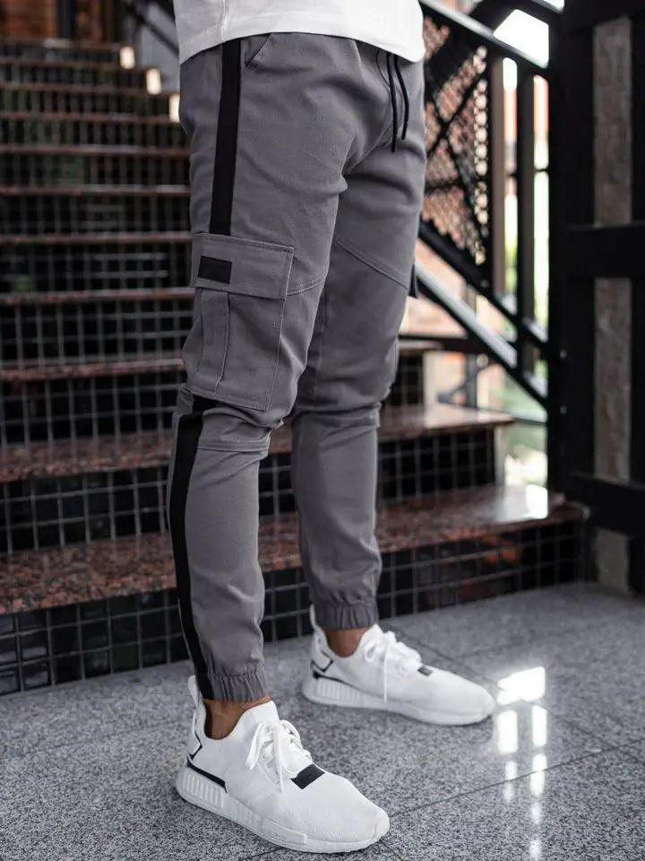 Leather Bound Casual Pants For Men - Nyaabs