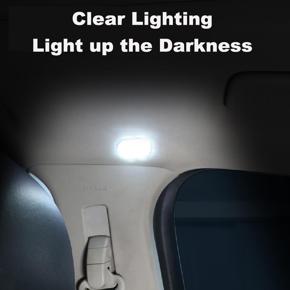 Touch-sensitive Usb Charging Atmosphere Lamp In Car - Nyaabs