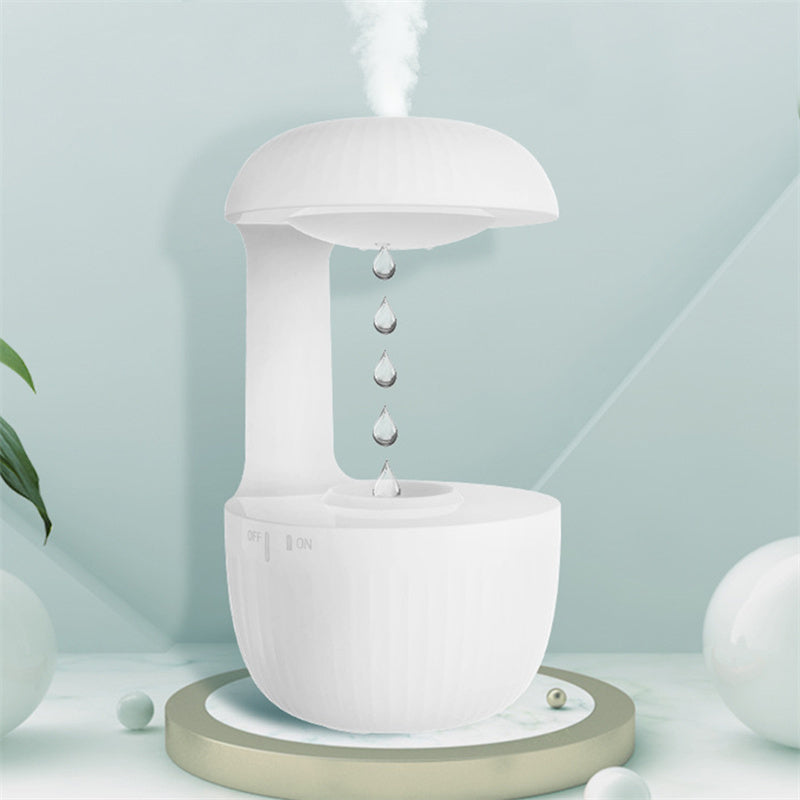 Anti-gravity Air Humidifier Mute Countercurrent Humidifier Levitating Water Drops Cool Mist Maker Fogger Relieve Fatigue - Nyaabs