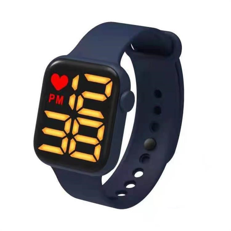 Touch Square Large Screen LED Electronic Watch - Nyaabs