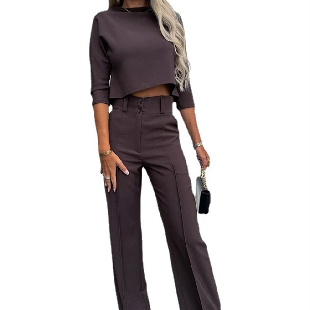 Fashion Tops High Waist Wide Leg - Nyaabs