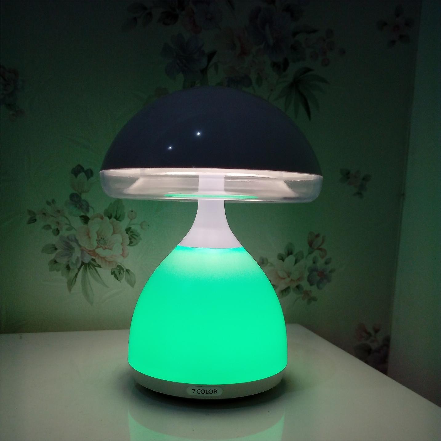 Color Dimming Rechargeable Bedside Mushroom Lamp - Nyaabs