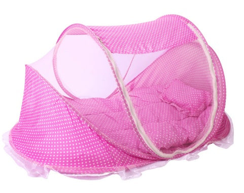 Foldable  Baby Bed Net With Pillow Net 2pieces Set - Nyaabs