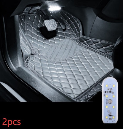 Touch-sensitive Usb Charging Atmosphere Lamp In Car - Nyaabs