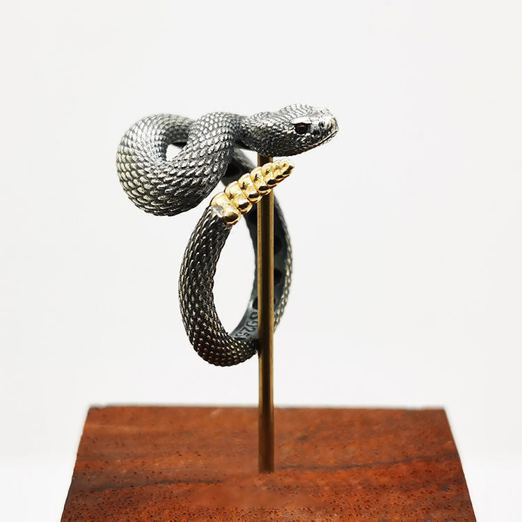 Rattlesnake Rings For Men And Women - Nyaabs