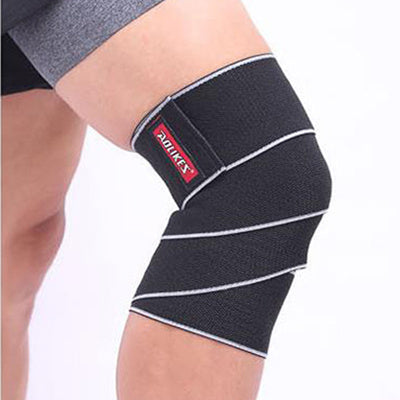 Lifting Knee Wraps Sports Running Basketball Football Wrap Bandage Kneepad - Nyaabs