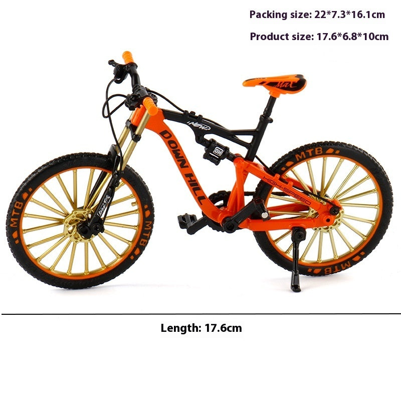 1 To 10 Alloy Speed Reducing Mountain Bike Model Toy - Nyaabs