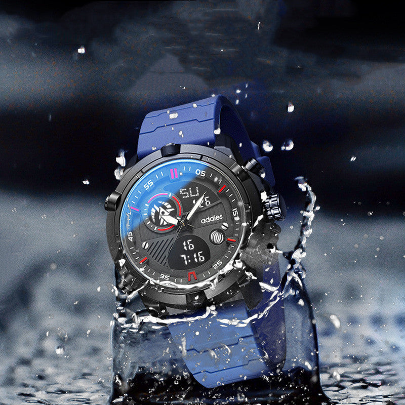 Fashion Men Sports Water Luminous Metal Watch - Nyaabs