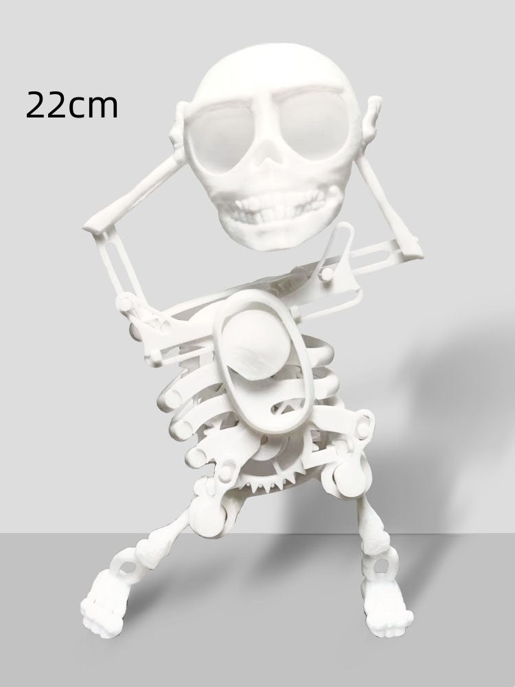 3D Model Mini Skull Printing Customized Funny Style Lucky Toy Finished Product Decompression Tool - Nyaabs