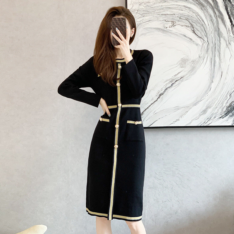 Women's Fashionable With Side-slit Sheath Skirt - Nyaabs