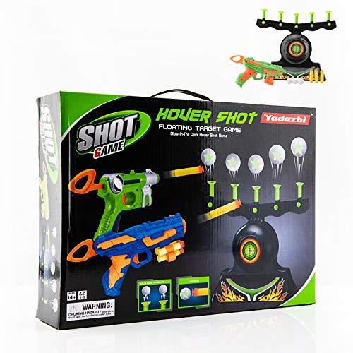 Shooting Targets For Guns Shooting Game Glow In The Dark Floating Ball Target Practice Toys For Kids Boys Hover Shot 1 Blaster Toy Gun 10 Soft Foam Balls 3 Darts Gift,Amazon Platform Banned - Nyaabs