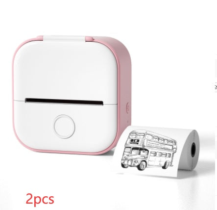 Portable Mini Thermal Label Printer Home Photo Printer Student Wrong Question Printer Bluetooth Mini Label Printer Price Tag nyaabs.com