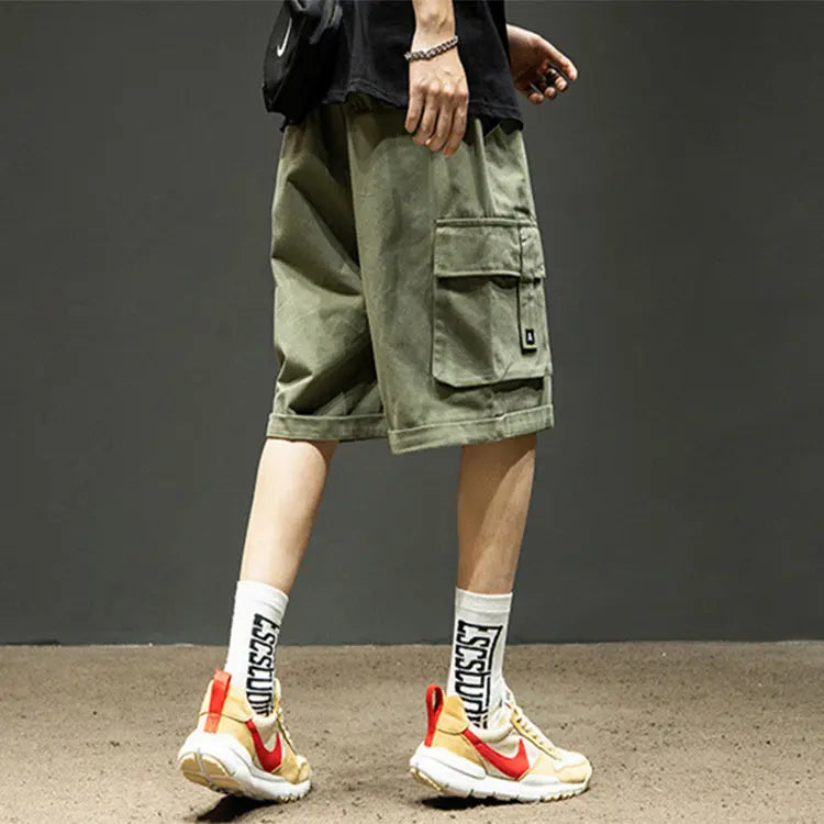 Cargo Shorts With Pockets Men Summer Pants - Nyaabs