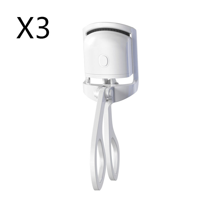 Heated Eyelash Curler Electric Temperature Control Mini Eyelash Curler Electric Portable Charging nyaabs.com