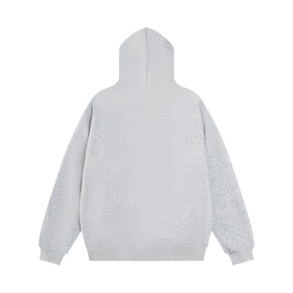 Letter Patch Embroidered Hoodie - Nyaabs