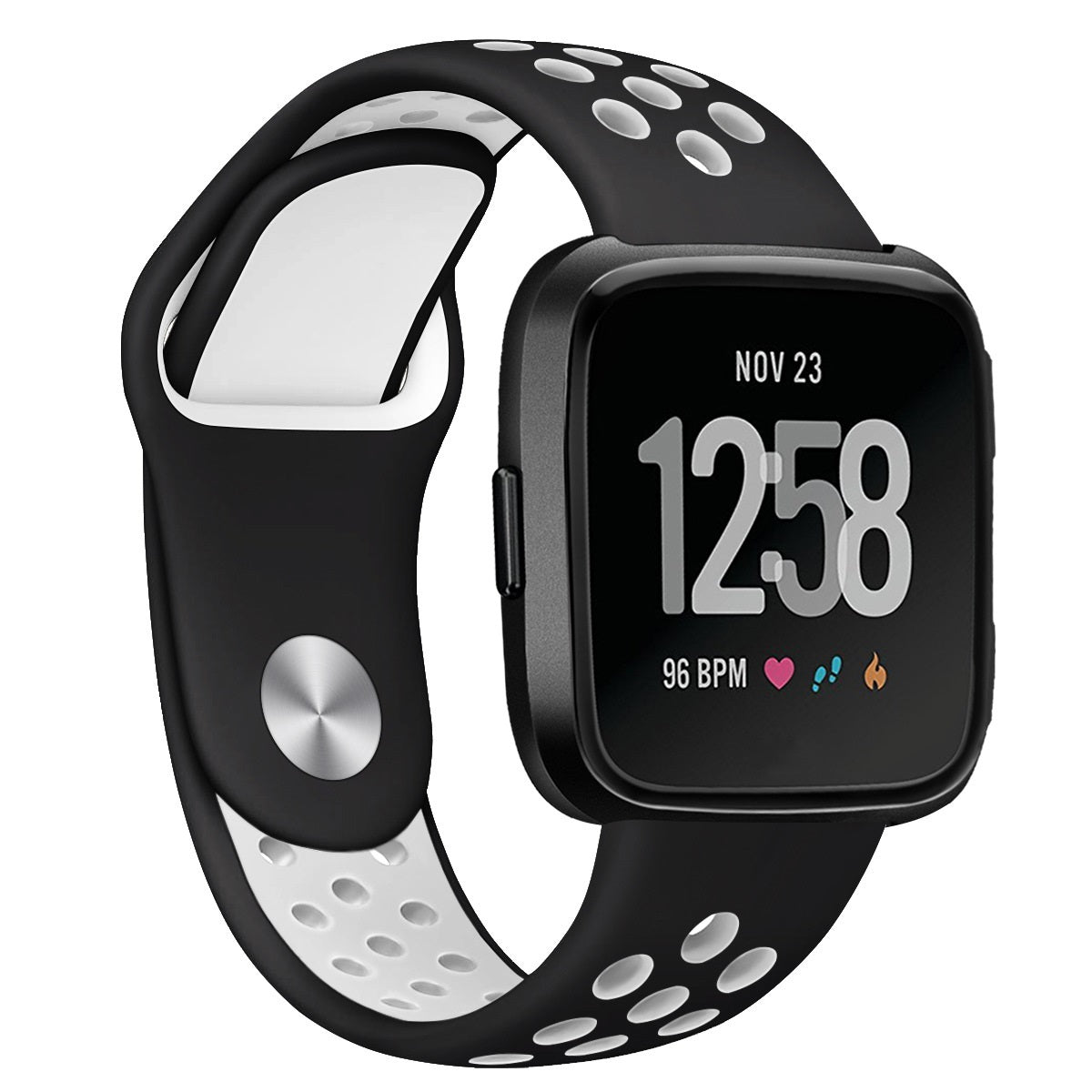 Sports Silicone TPU Breathable Two-color Watchband - Nyaabs