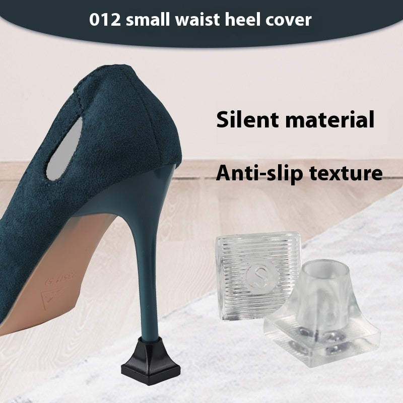 Silent Shock Absorption Increased Anti Slip Heel Protection Cover nyaabs.com