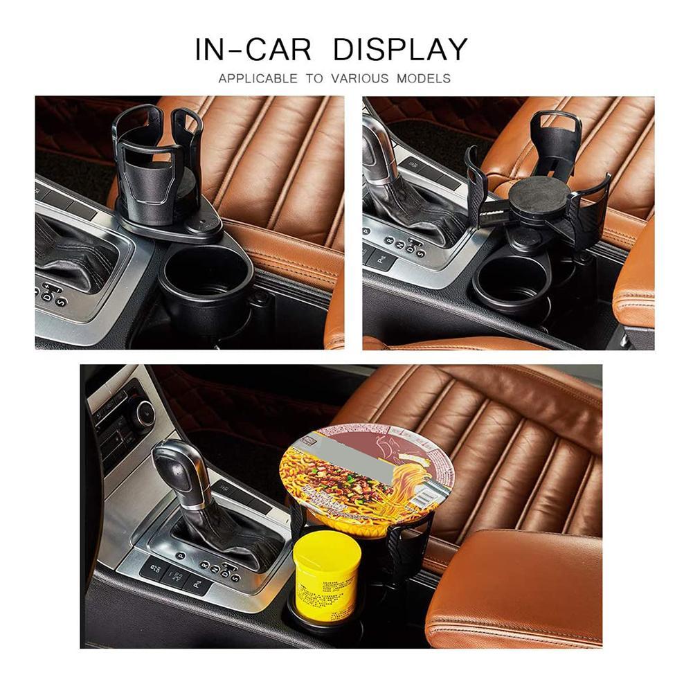 Foldable Car Cup Holder Drinking Bottle Holder Cup Stand Bracket Sunglasses Phone Organizer Stowing Tidying Car Styling - Nyaabs