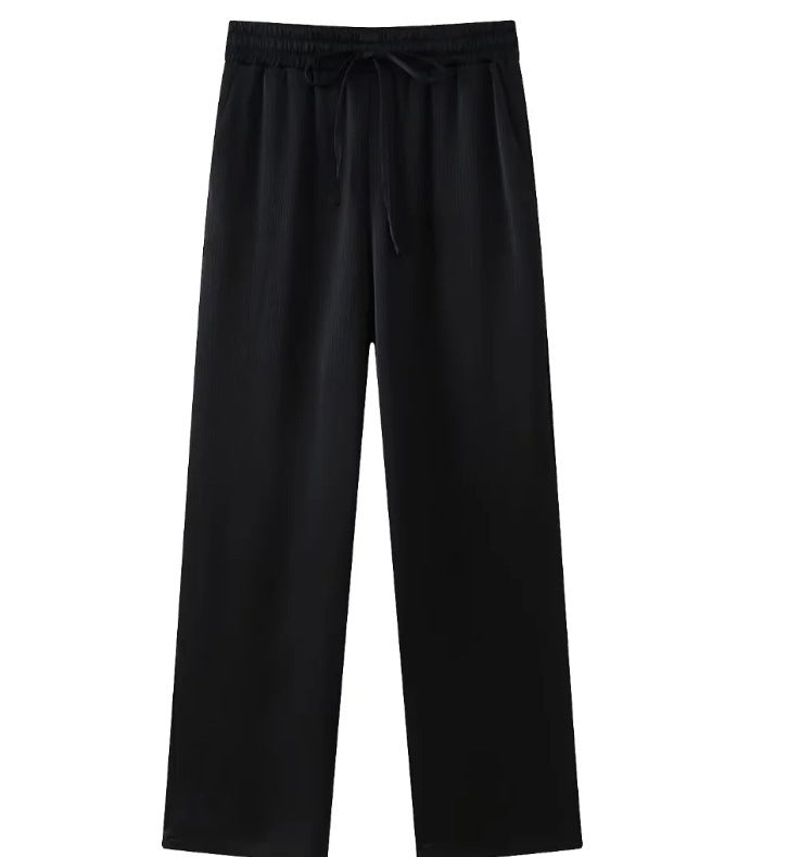 Ruffled Suit Jacket Casual Trousers Suit nyaabs.com