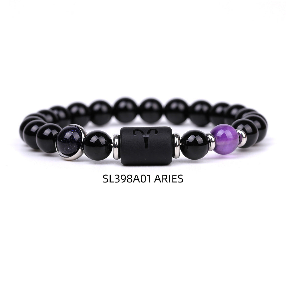 Fashion Twelve Constellations Bracelets Men - Nyaabs