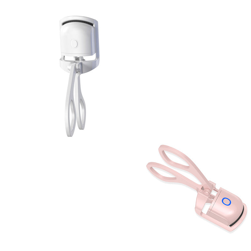 Heated Eyelash Curler Electric Temperature Control Mini Eyelash Curler Electric Portable Charging nyaabs.com