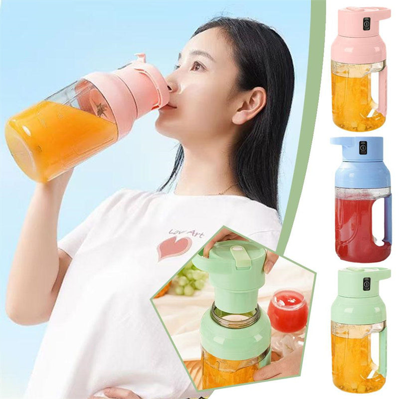 New Arrival Summer Electric Juicer Portable Large Capacity 1500ml Juice USB Rechargeable Electric Portable Blender Kitchen Gadgets - Nyaabs