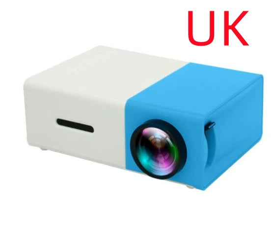 Portable Projector 3D Hd Led Home Theater Cinema HDMI-compatible Usb Audio Projector Yg300 Mini Projector - Nyaabs