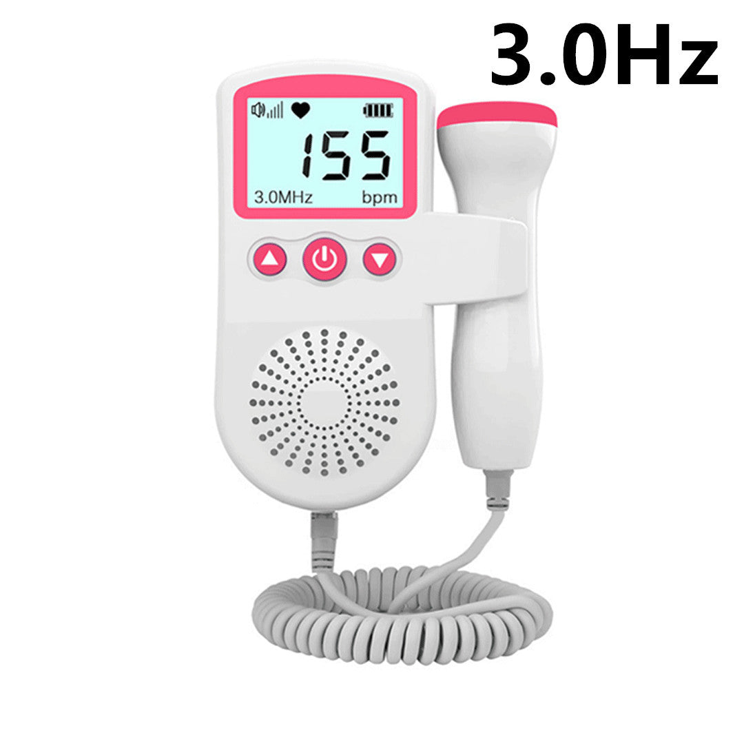 Fetal Heart Rate Monitor Home Pregnancy Baby Fetal Sound Heart Rate Detector - Nyaabs