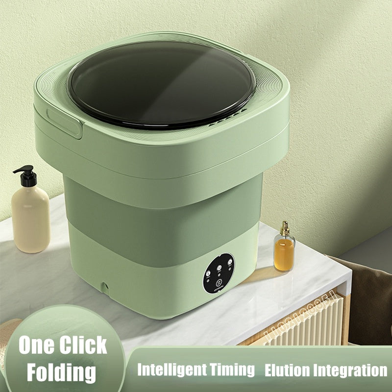 Mini Foldable Washing Machine Portable Mini Socks Underwear Panties Washing Machine Big Capacity 3 Models With Spinning Dry Gadgets nyaabs.com