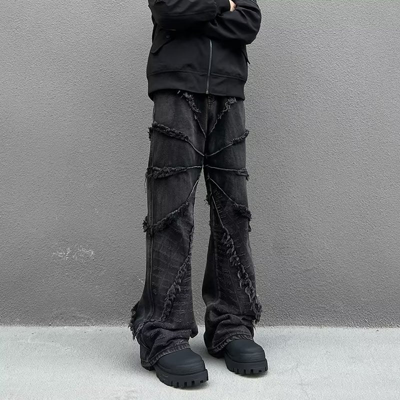 Men's All-matching Loose Casual Straight-leg Trousers - Nyaabs